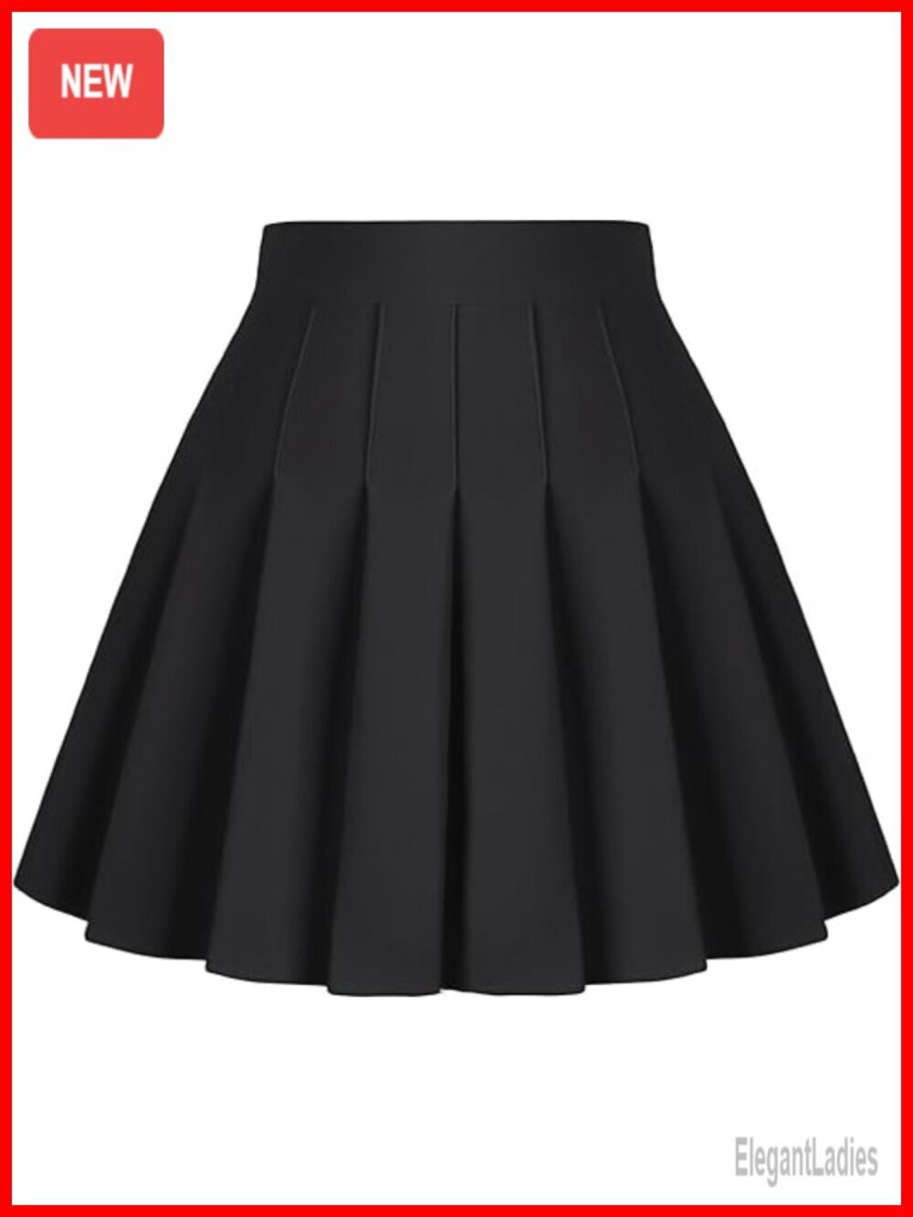 High Waist Mini Pleated Skirt for Tennis School Uniform Cheerleading